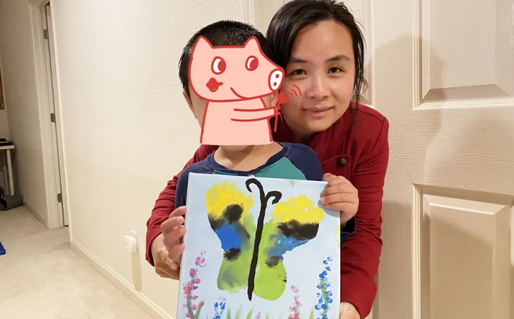 华林与儿子