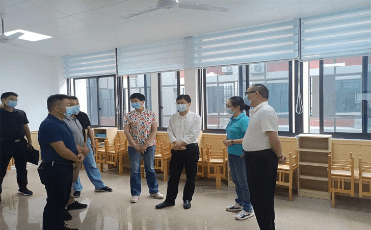 崔为磊副市长一行人调研南靖县启能康复中心