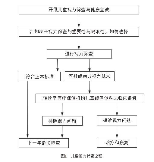 儿童视力筛查流程 儿童视力筛查流程