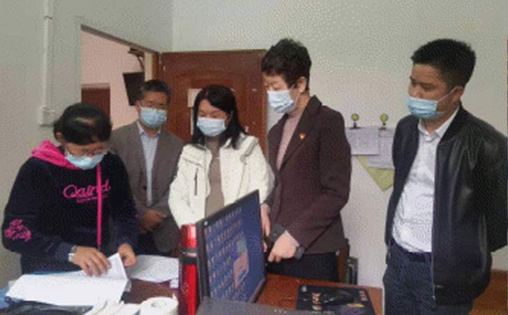 杨绍丽副市长带队到港北区天悦尚城幼儿园开展疫情防控检查工作