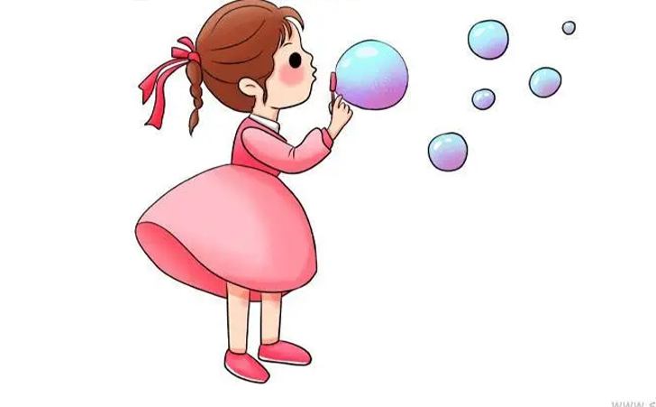 吹泡泡