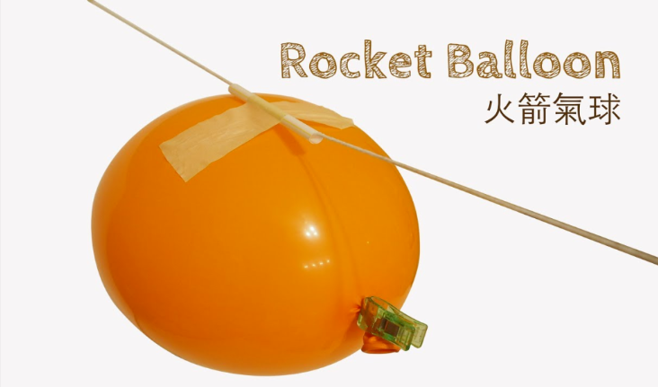 火箭气球实验