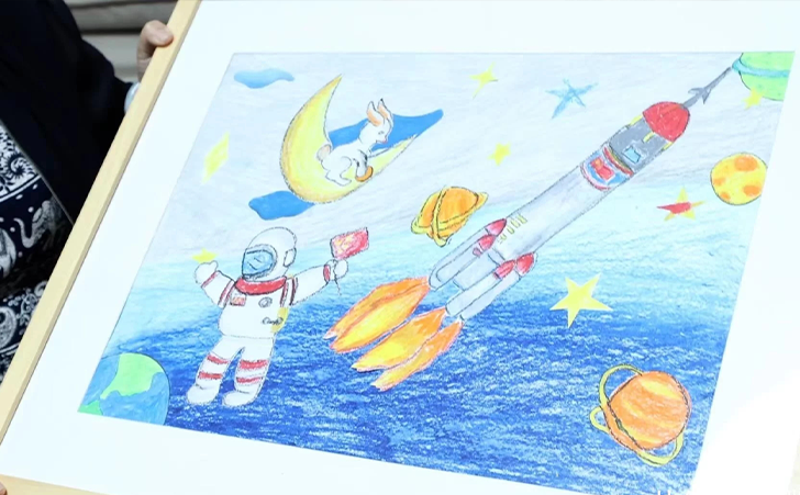自闭症儿童的画