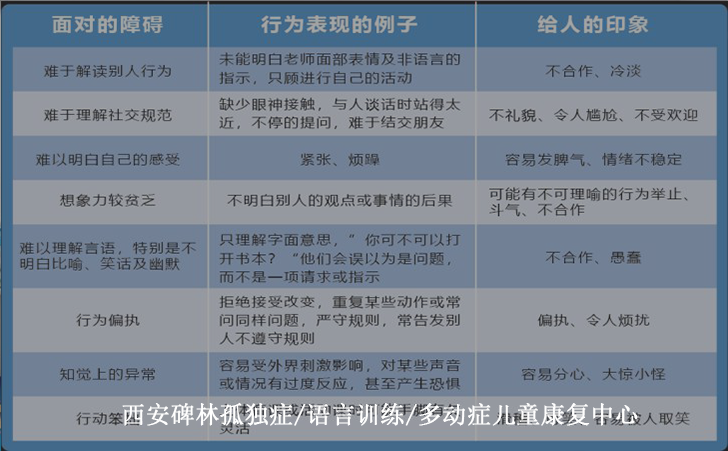 西安碑林孤独症/语言训练/多动症儿童康复中心