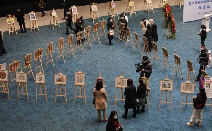 孤独症学生书画巡展