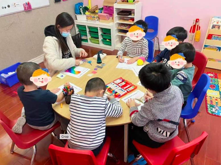 绘画课,图源受访者 绘画课,图源受访者