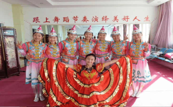 乌兰察布市特殊教育学校舞蹈生 乌兰察布市特殊教育学校舞蹈生