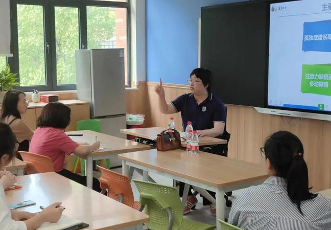 郭敏燕总经理表示现阶段融合教育的落地开花