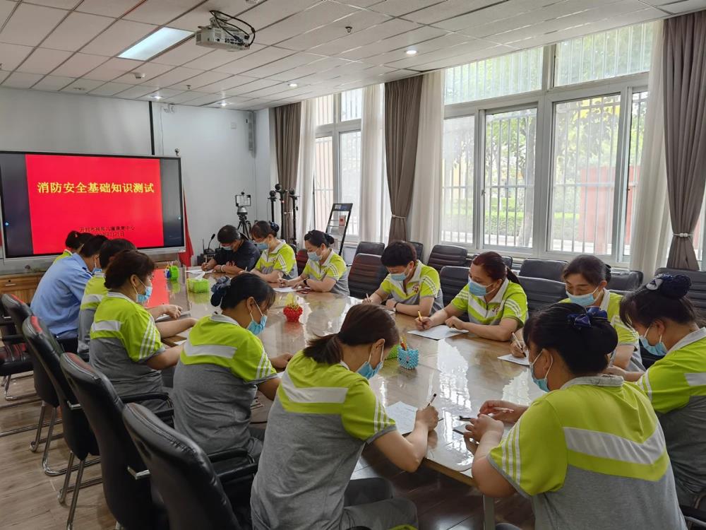 开封市残疾儿童康复中心组织开展消防知识测试 开封市残疾儿童康复中心组织开展消防知识测试