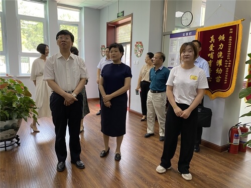 天津市残联党组书记、理事长刘钊调研蓟州区孤独症康复及残疾人就业工作