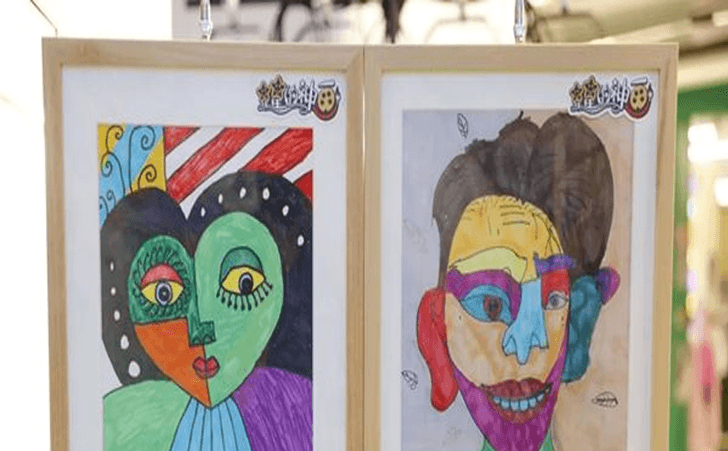 残疾儿童画画作品 残疾儿童画画作品