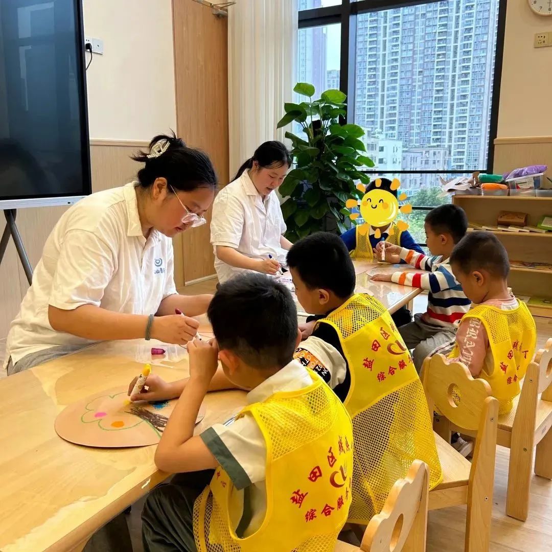 特殊需要儿童家庭来访深圳三山青禾儿童康复园龙岗园开展亲子游学交流活动