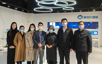 北京市童康脑瘫儿童康复中心走进上海傅利叶智能学习