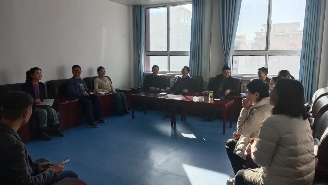 济南特殊教育中心的四位支教老师开展听评课活动