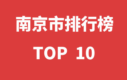 2022年12月23日南京市自闭症培训学校十大品牌热度排行数据