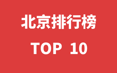 2022年12月30日北京自闭症康复机构十大品牌热度排行数据