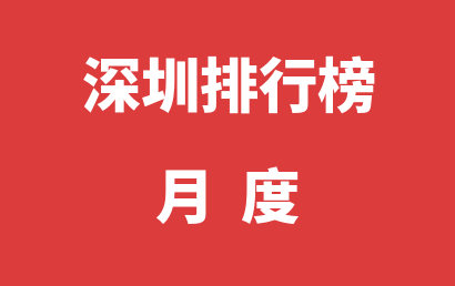 深圳自闭症机构月度热度排名汇总表（2023年12月）
