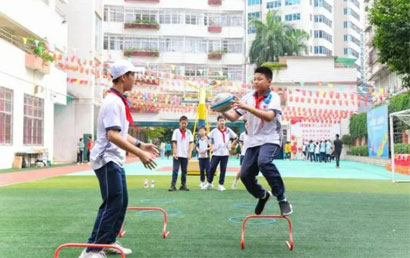 广州举办“融合有爱·志愿同行”青少年特奥融合运动会