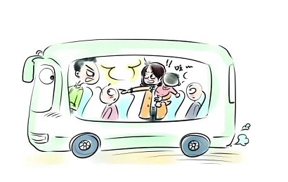 大爷在郑州公交上怒斥自闭症孩子, 司机鞠躬道歉