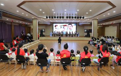 上海市特殊儿童康复中心开展“我是护牙小卫士”的联建共建活动