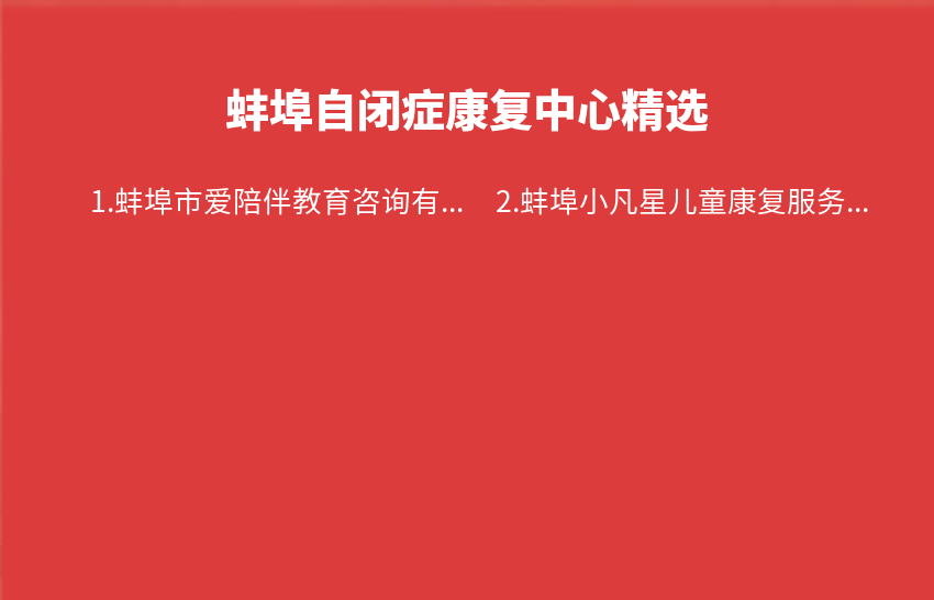 蚌埠自闭症康复中心2023年08月21日-2023年08月27日精选