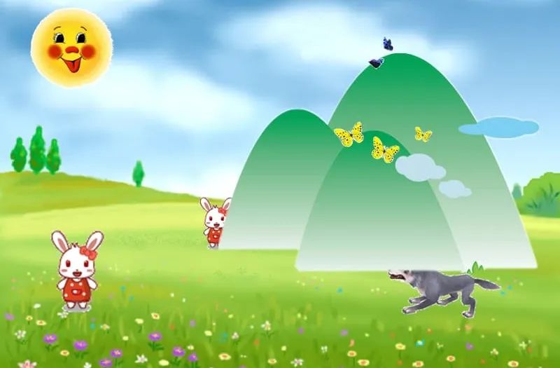 如何将幼儿园游戏《小兔子和大灰狼》改编得更加适用于教学