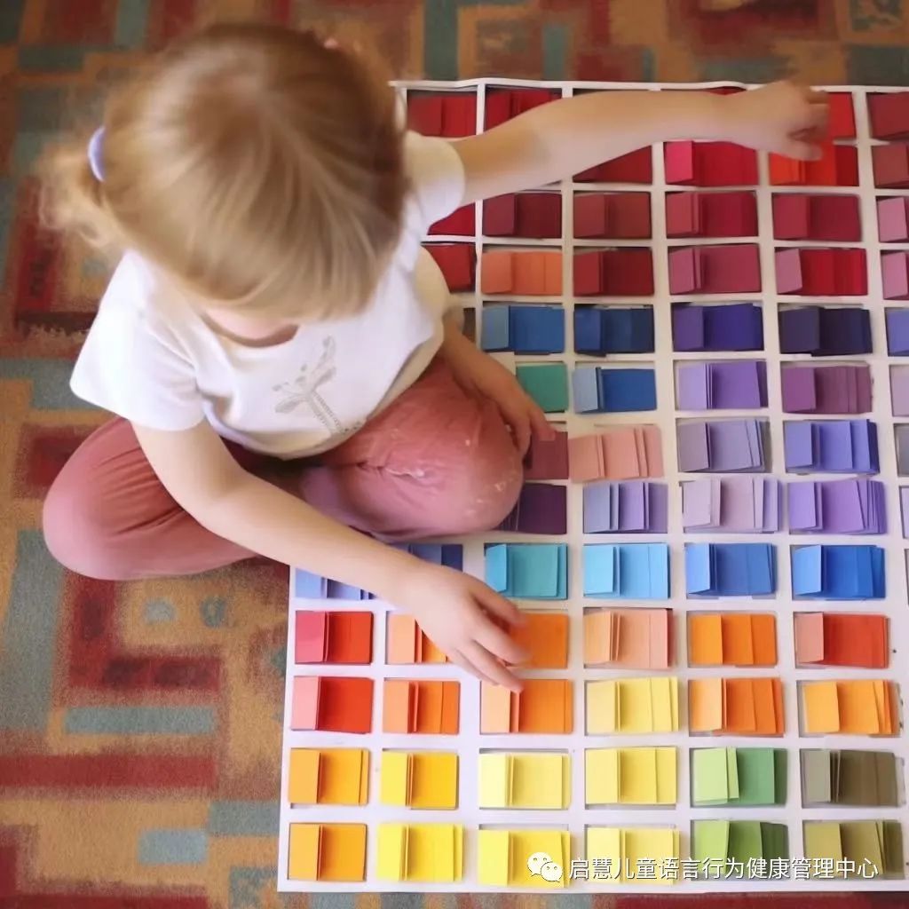 如何教自闭症孩子认识各种色彩