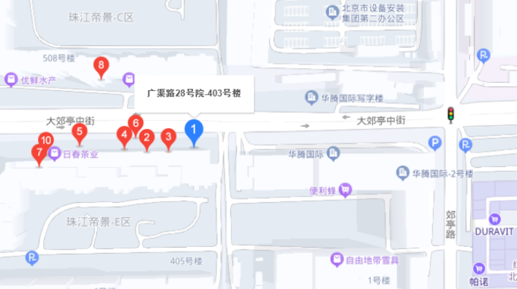 北京宝秀兰诊所有限公司位置
