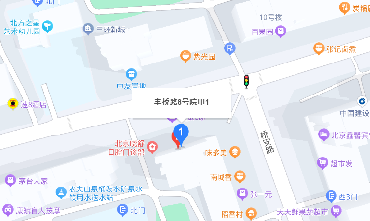 北京市丰台区七彩虹听力语言康复中心位置
