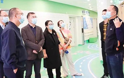 重庆市委副书记曾凯一行来到儿童医院调研、指导