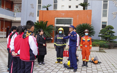 仁寿县特殊教育学校：手语老师开启消防第一课