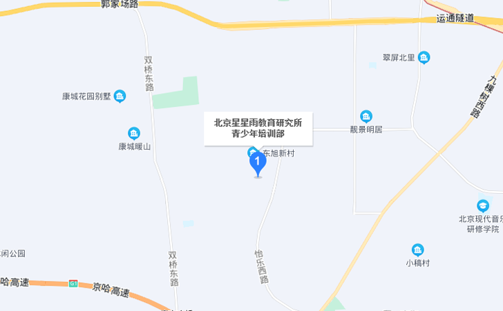 北京星星雨青少年培训部地址