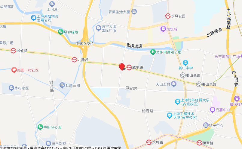 东方启音上海长宁中心位置图示
