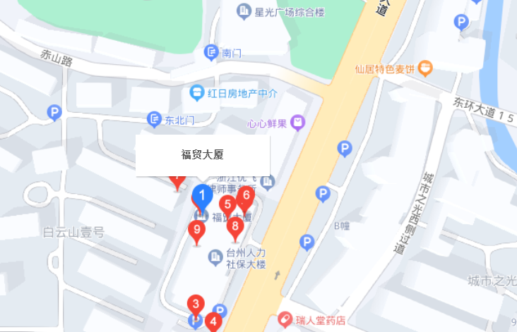 台州椒江康语康复医疗中心有限公司位置
